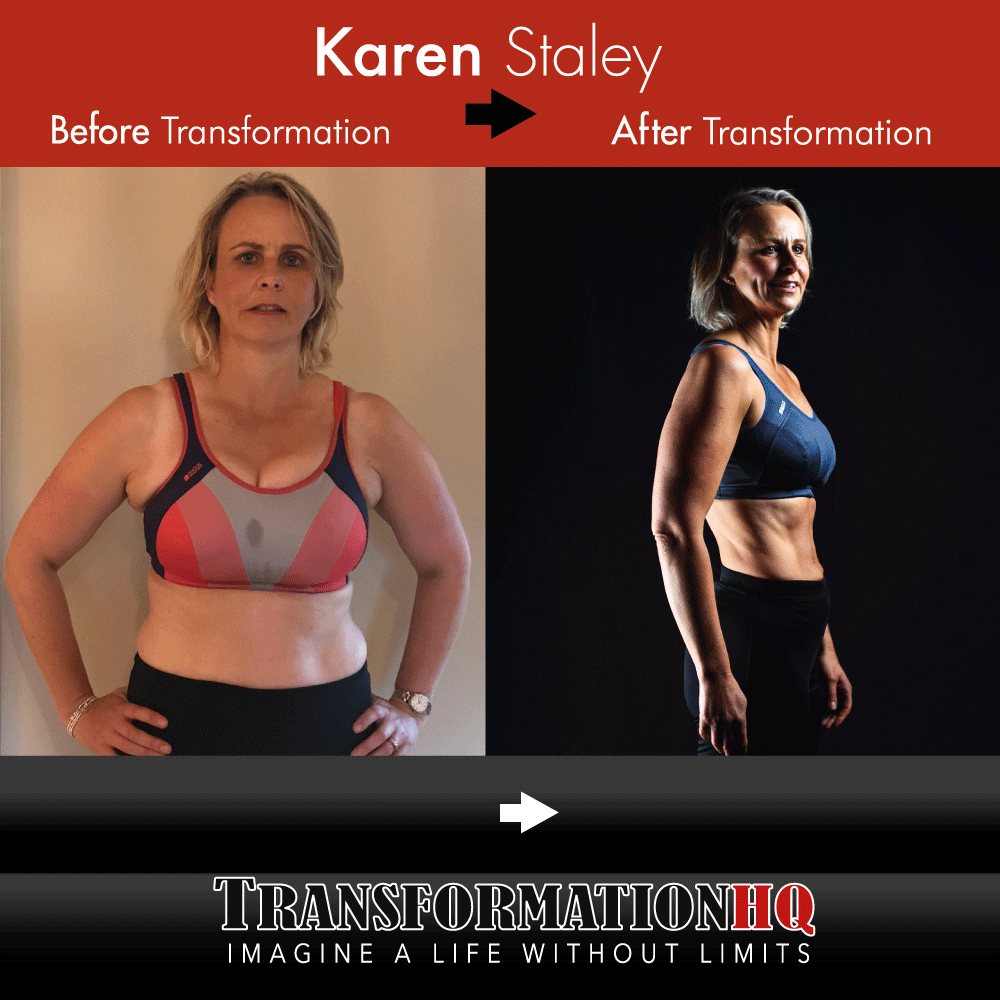 Karen Staley Transformation HQ success story before and after